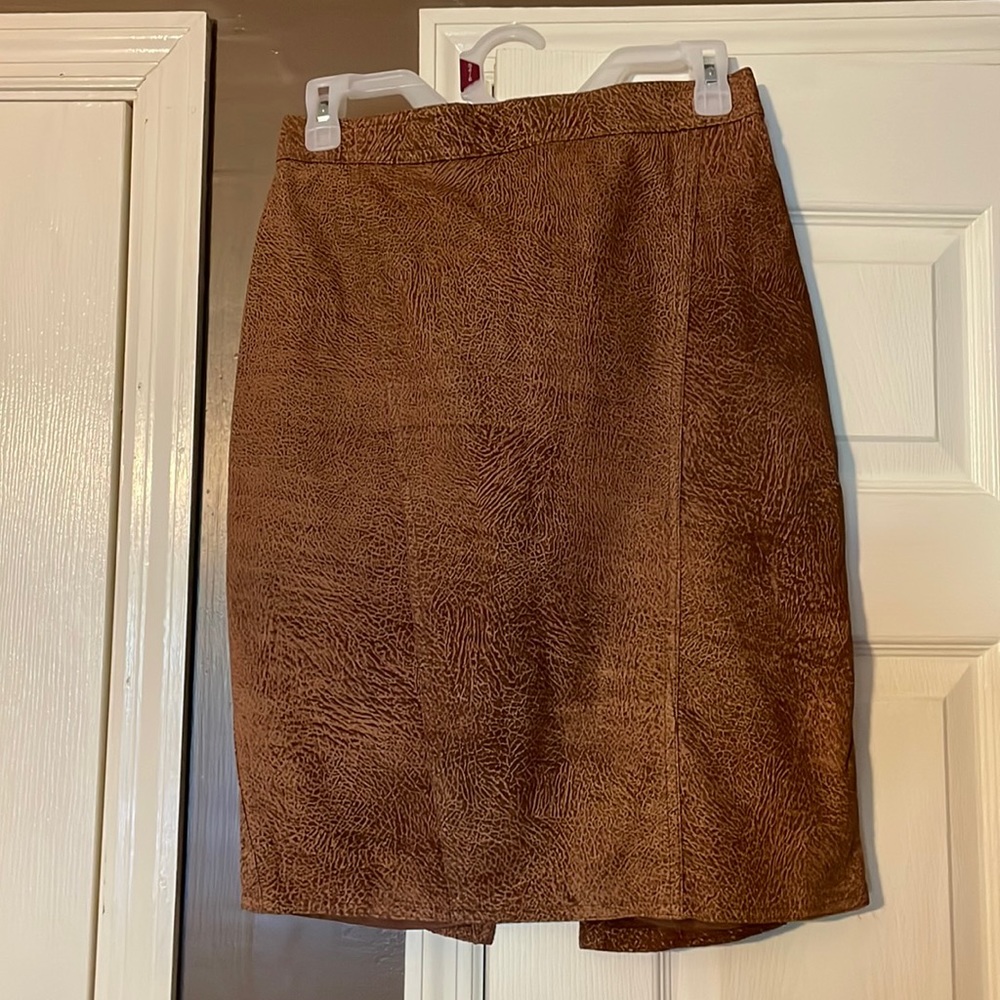 Genuine Leather skirt